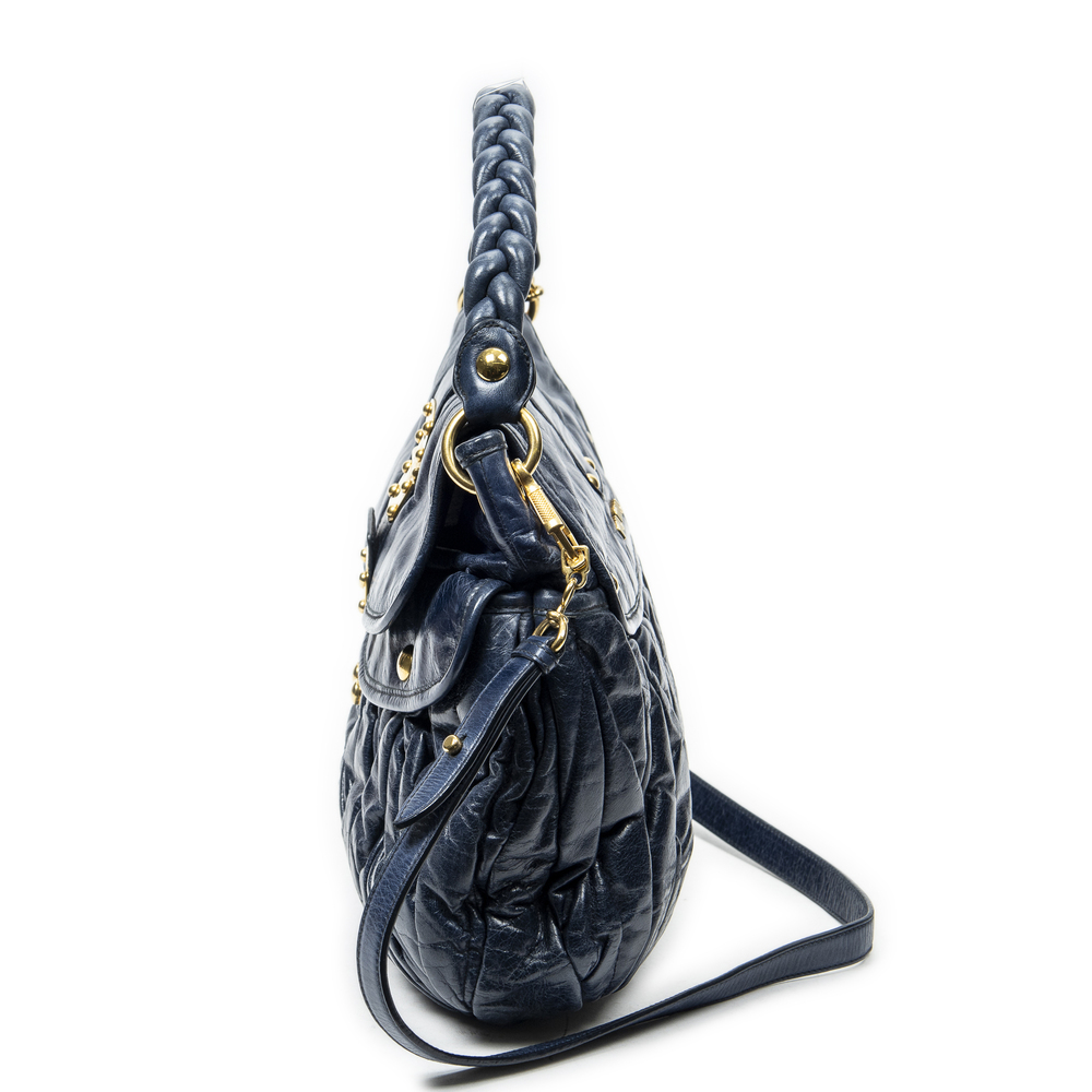 Miu Miu Coffer Double Pocket Hobo - Picture 3 of 10